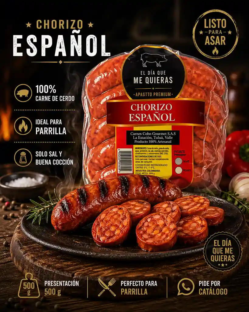 Chorizo español 500g