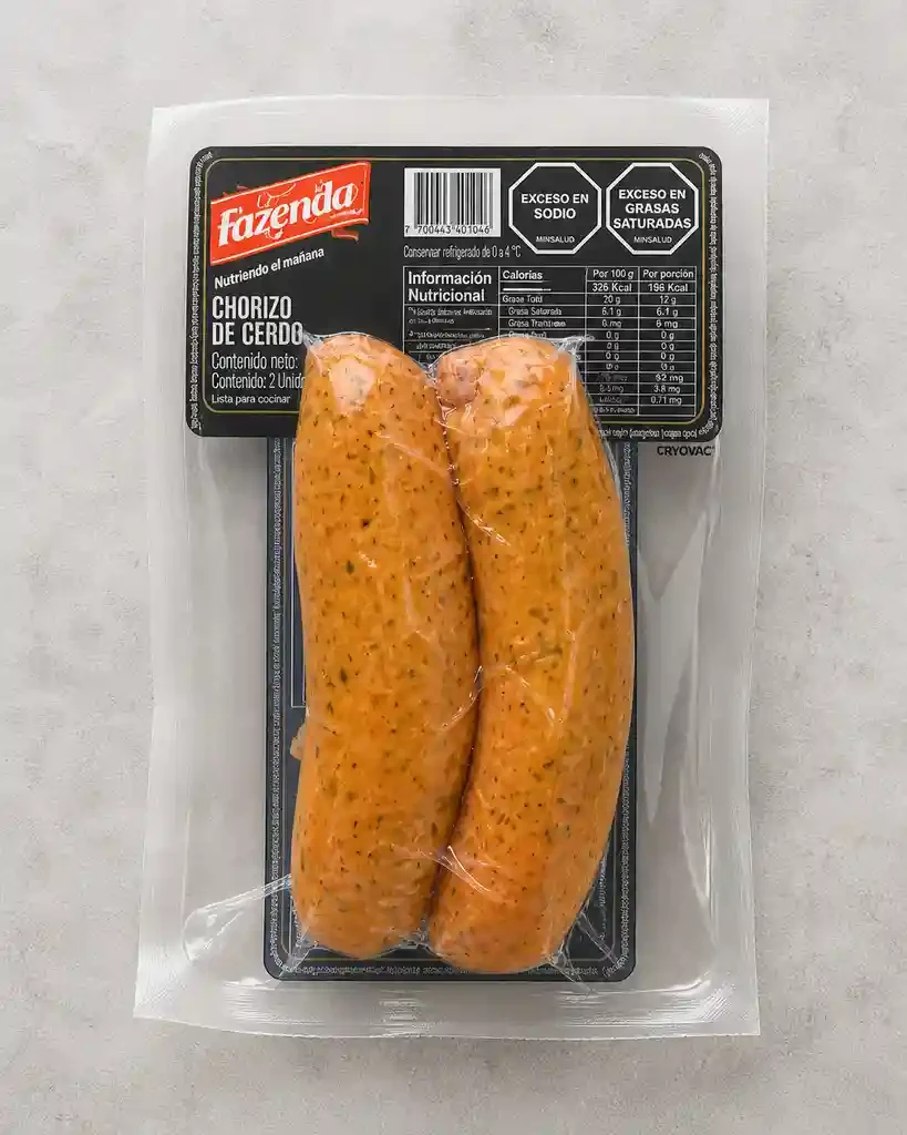 Chorizo fazenda 120g